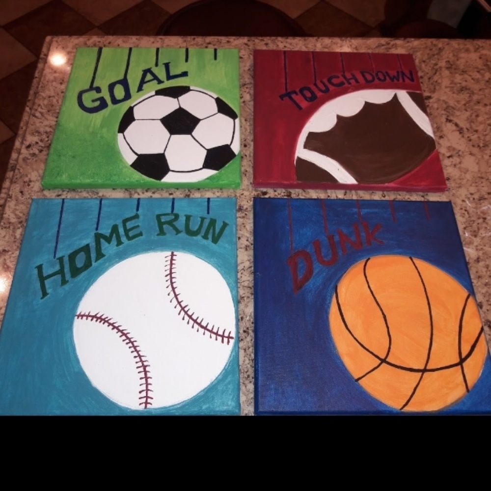Boys wall decor